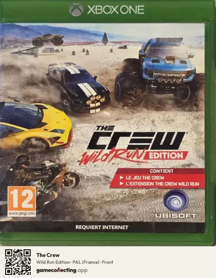 The Crew Xbox One, France box front