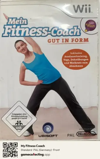 My Fitness Coach Nintendo Wii, Germany box front