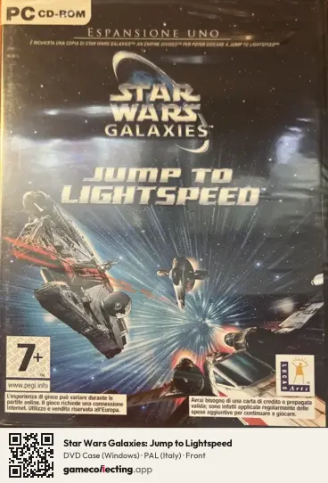 Star Wars Galaxies: Jump to Lightspeed Computer, Italy box front