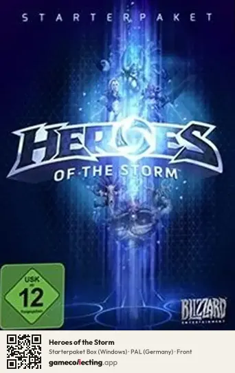 Heroes of the Storm Computer, Germany box front