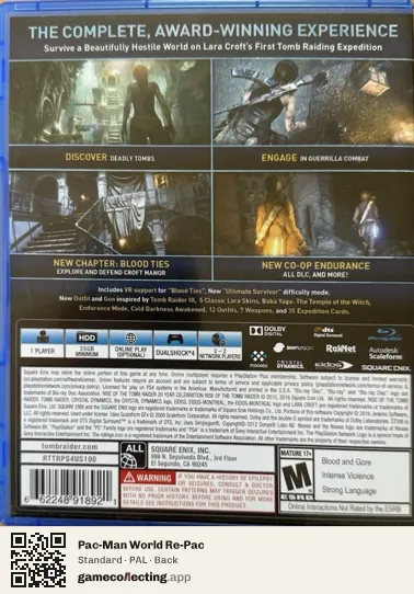 Pac-Man World Re-Pac Xbox Series X, PAL box back
