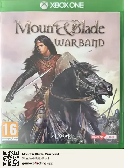 Mount & Blade: Warband Xbox One, PAL box front