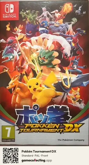 Pokkén Tournament DX Nintendo Switch, PAL box front