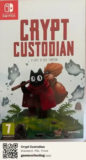Crypt Custodian Nintendo Switch, PAL box front