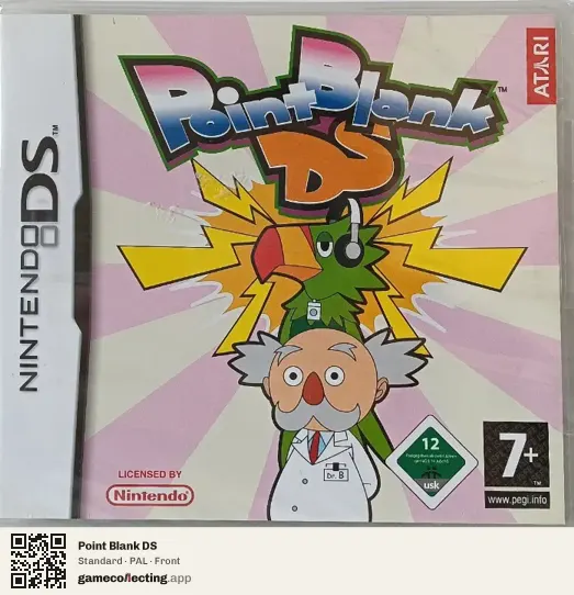 Point Blank DS Nintendo DS, PAL box front