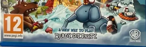 Scribblenauts Showdown, the PEGI square on its front