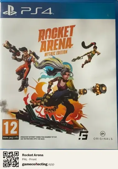 Rocket Arena PlayStation 4, PAL box front