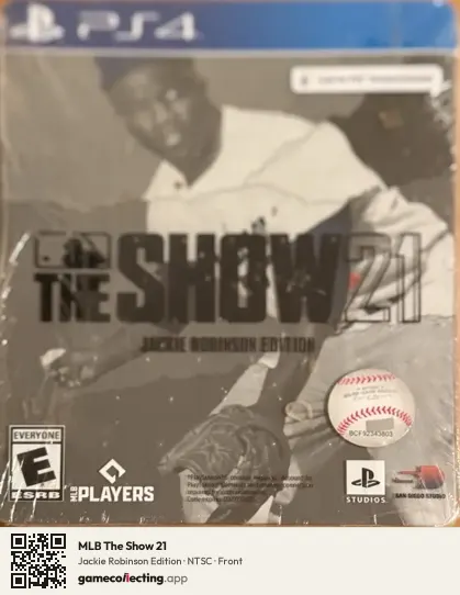 MLB The Show 21 PlayStation 4, NTSC box front