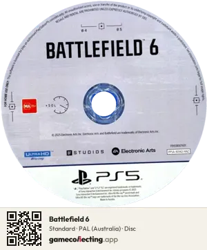 Battlefield 6 PlayStation 5, PAL disc