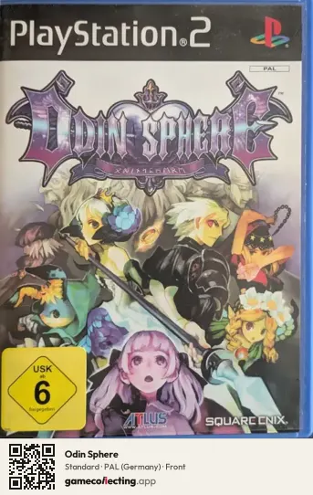 Odin Sphere PlayStation 2, Germany box front