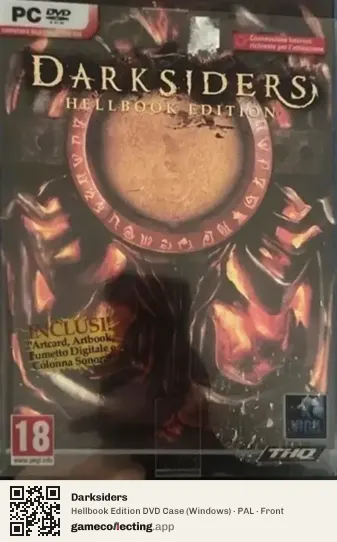 Darksiders Computer, PAL box front
