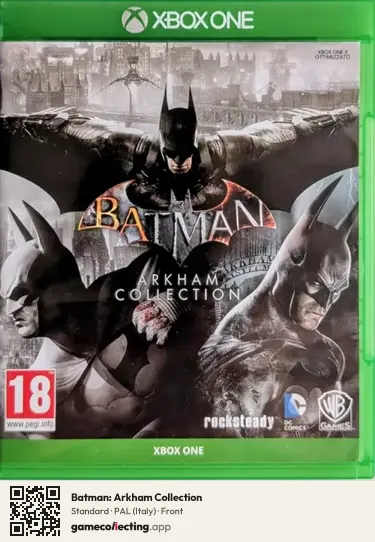 Batman: Arkham Collection Xbox One, Italy box front