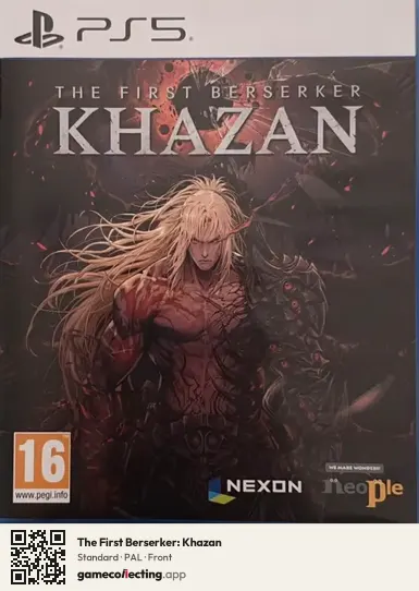 The First Berserker: Khazan PlayStation 5, PAL box front