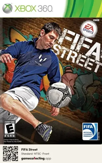 FIFA Street Xbox 360, NTSC box front