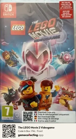 The LEGO Movie 2 Videogame Nintendo Switch, PAL box front