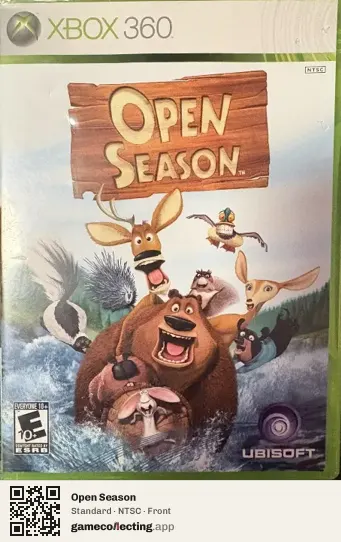 Open Season Xbox 360, NTSC box front