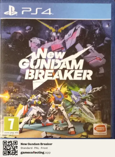 New Gundam Breaker PlayStation 4, PAL box front