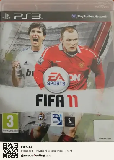FIFA 11 PlayStation 3, Nordic countries box front