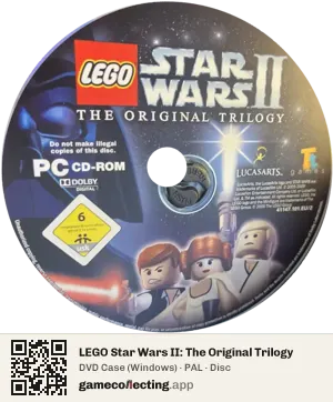LEGO Star Wars II: The Original Trilogy Computer, PAL disc