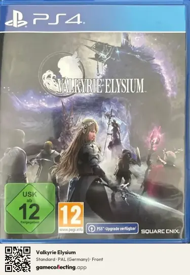 Valkyrie Elysium PlayStation 4, Germany box front