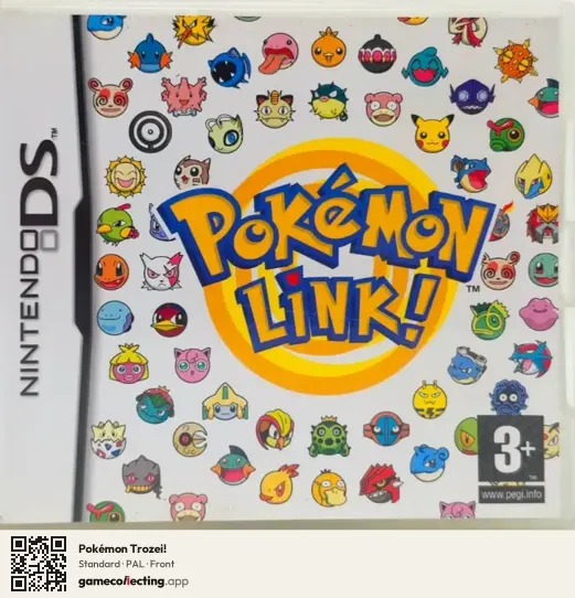 Pokémon Trozei! Nintendo DS, PAL box front