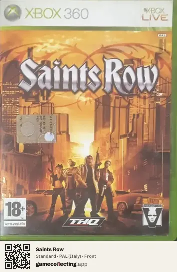 Saints Row Xbox 360, Italy box front