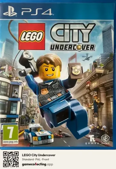 LEGO City Undercover PlayStation 4, PAL box front