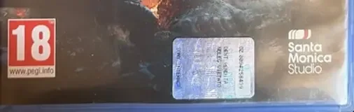 God of War, the PEGI square on its front