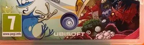 Rayman Origins, the PEGI square on its front