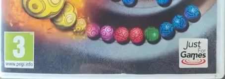 Zuma Deluxe, the PEGI square on its front