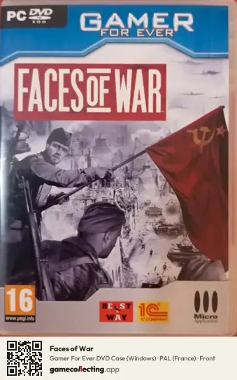 Faces of War Computer, France box front