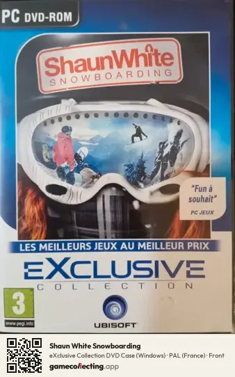 Shaun White Snowboarding Computer, France box front