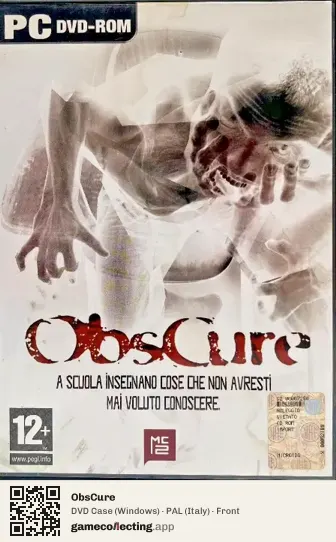 ObsCure Computer, Italy box front