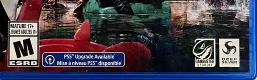 Dead Island 2, the ESRB box on its front