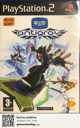 EyeToy: AntiGrav PlayStation 2, PAL box front