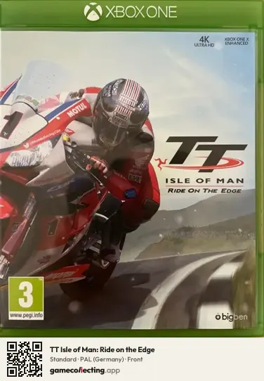TT Isle of Man: Ride on the Edge Xbox One, Germany box front