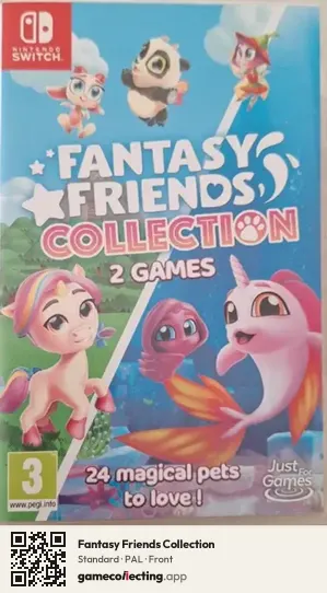 Fantasy Friends Collection Nintendo Switch, PAL box front