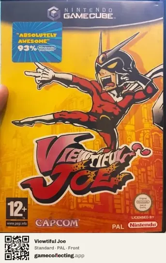 Viewtiful Joe Nintendo GameCube, PAL box front