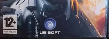Tom Clancy's H.A.W.X, the PEGI square on its front