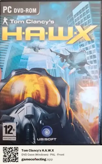 Tom Clancy's H.A.W.X Computer, PAL box front