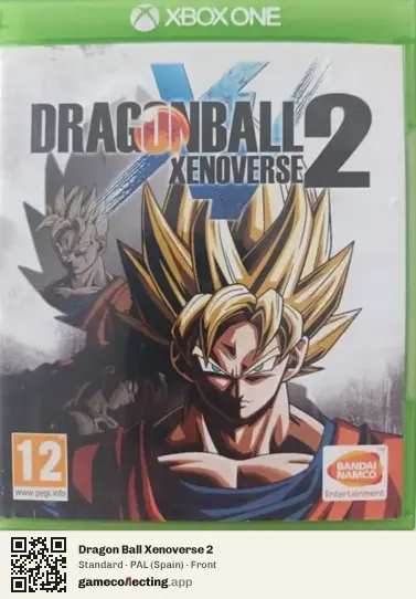 Dragon Ball Xenoverse 2 Xbox One, Spain box front