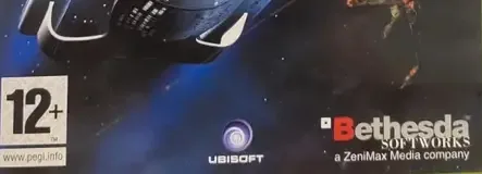 Star Trek: Legacy, the PEGI square on its front