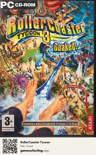 RollerCoaster Tycoon Computer, PAL box front