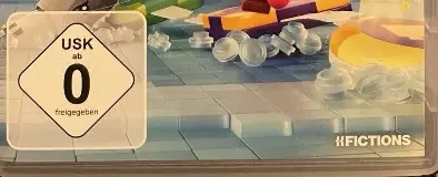 LEGO Party!, the USK square on its front