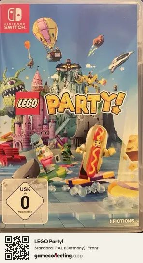 LEGO Party! Nintendo Switch, Germany box front