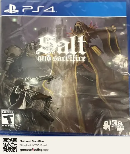 Salt and Sacrifice PlayStation 4, NTSC box front