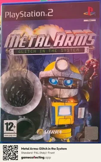 Metal Arms: Glitch in the System PlayStation 2, Italy box front