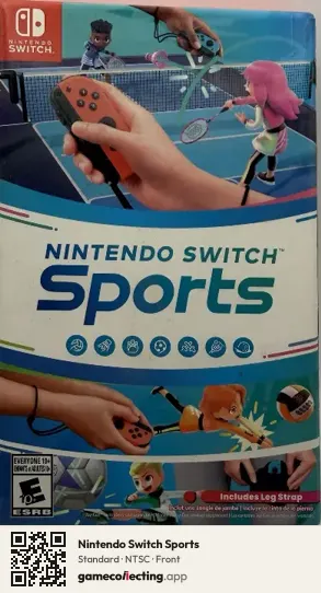 Nintendo Switch Sports Nintendo Switch, NTSC box front