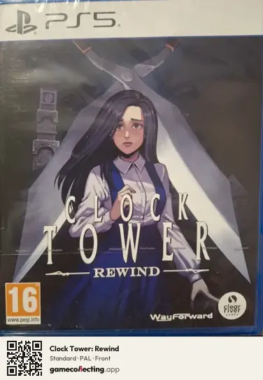 Clock Tower: Rewind PlayStation 5, PAL box front