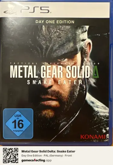Metal Gear Solid Delta: Snake Eater PlayStation 5, Germany box front